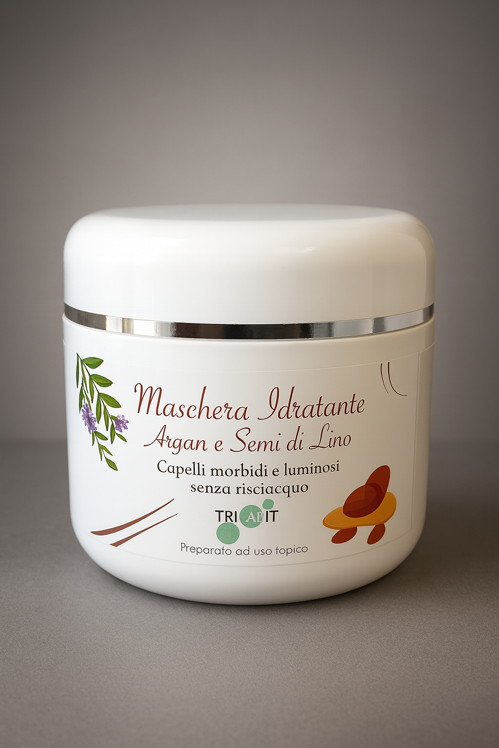 Maschera ARGAN E SEMI DI LINO