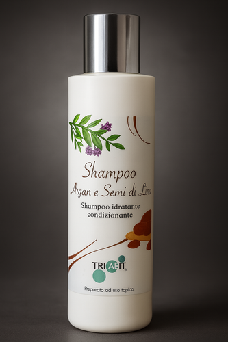 Shampoo ARGAN e SEMI DI LINO