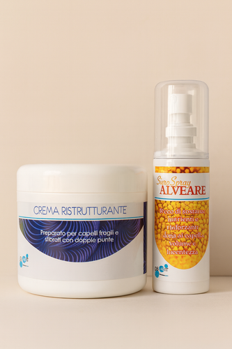 Crema RISTRUTTURANTE + Siero ALVEARE RIGENERANTE